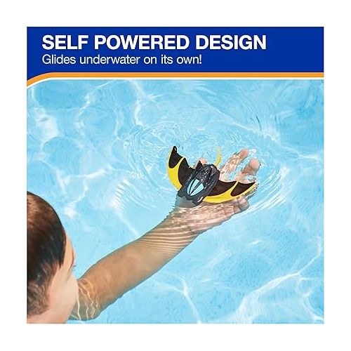 스윔웨이즈 SwimWays DC Batman Zoom-A-Rays Water Toys, Kids Pool Toys & Diving Toys, Batman Toys for Kids Aged 5 & Up, 2-Pack