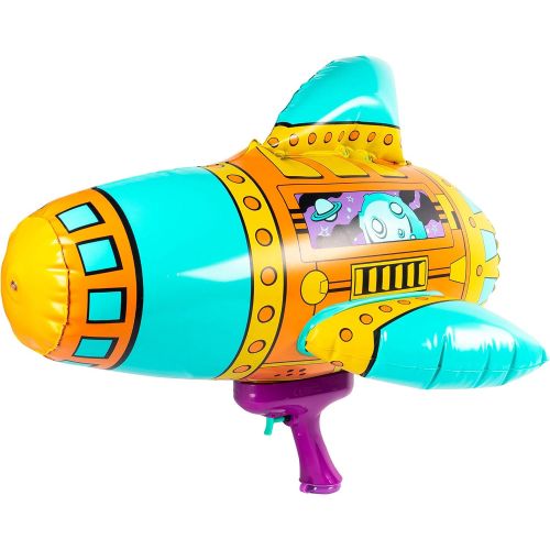 스윔웨이즈 SwimWays Blow Up Blaster - Inflatable Space Water Blaster Pool Toy