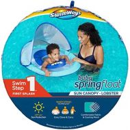 Swimways Baby Spring Float Sun Canopy - Blue Lobster