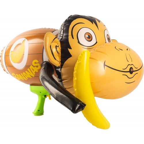 스윔웨이즈 SwimWays Blow Up Blaster - Inflatable Monkey Water Blaster Pool Toy, Multi
