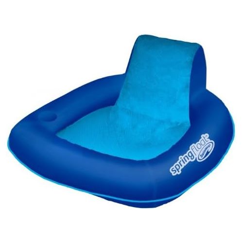 스윔웨이즈 SwimWays Spring Float SunSeat Floating Chair for Pool, Beach, and Lake