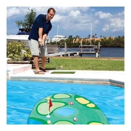 스윔웨이즈 SwimWays Pro-Chip Spring Golf Floating Pool Game