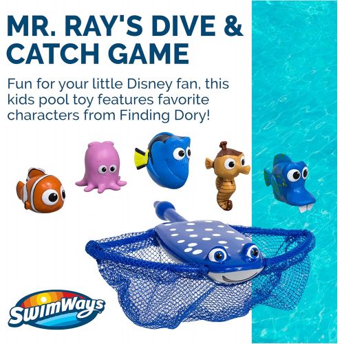 스윔웨이즈 SwimWays Finding Dory Mr. Rays Dive and Catch Game