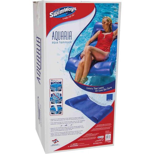 스윔웨이즈 SwimWays Aquaria Aqua Hammock Pool Lounge