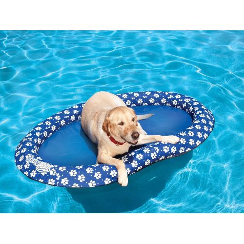 스윔웨이즈 SwimWays Spring Float Paddle Paws Dog Pool Float