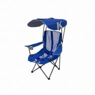 SwimWays Beach Umbrella Chair Folding Canopy Cup Holder Picnic Seat Original Canopy Chair - Royal Blue New