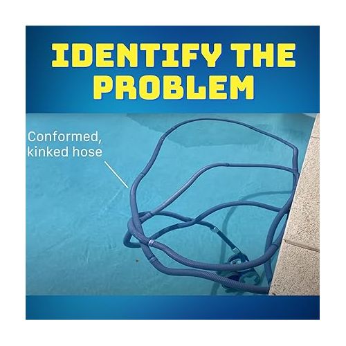  Swimables Swivel EZ Automatic Pool Cleaner Swivel for Suction Pool Cleaners | No More Tangled Hoses for Your Pool Sweep | Compatible With All Suction Side Automatic Pool Cleaners | Made In USA