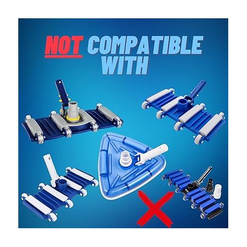  Swimables Swivel EZ Automatic Pool Cleaner Swivel for Suction Pool Cleaners | No More Tangled Hoses for Your Pool Sweep | Compatible With All Suction Side Automatic Pool Cleaners | Made In USA