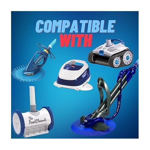  Swimables Swivel EZ Automatic Pool Cleaner Swivel for Suction Pool Cleaners | No More Tangled Hoses for Your Pool Sweep | Compatible With All Suction Side Automatic Pool Cleaners | Made In USA