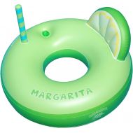 Swimline Margarita Ring Pool Inflatable Ride-On, Green