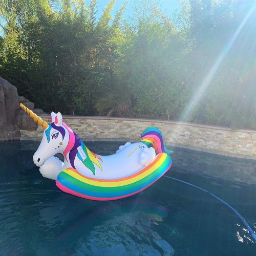  Swimline Unicorn Rocker