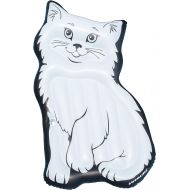 Swimline Purrrfect Kitty Mattress Pool Inflatable Ride-On, White