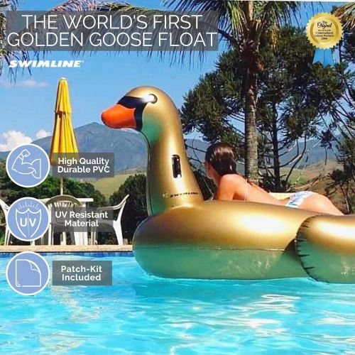  Swimline Giant Golden Goose Float