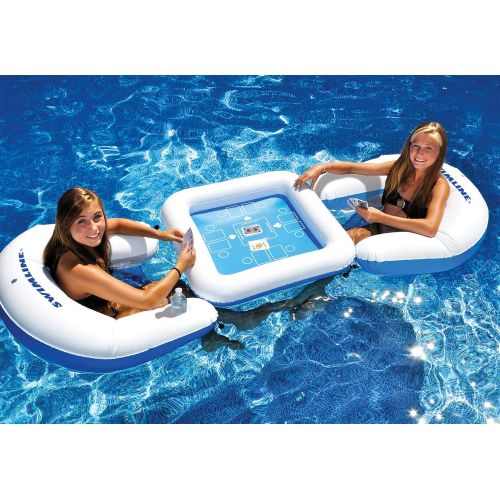  Swimline Game Station Set with Waterproof Playing Cards
