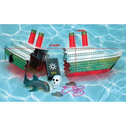  Swimline Shipwreck Dive Pool Game, Multicolor