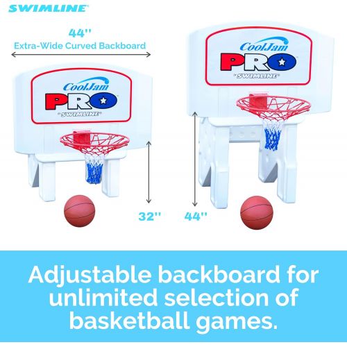  Swimline Cool Jam Pro Poolside Basketball Super-Wide