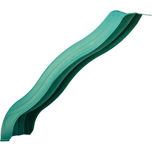  Swing-N-Slide WS 8200 Apex Wave Slide for 4 Swing Set Decks with, Green