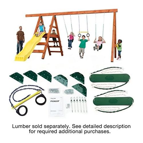  Swing-N-Slide Pioneer Custom DIY Play Set Hardware Kit (wood not included)