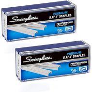 Swingline Staples, 2 Pack, S.F. 4, Premium for Desktop Staplers, 1/4