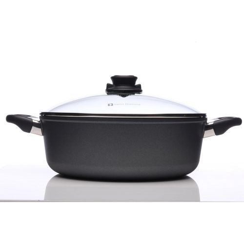  Swiss Diamond Nonstick Braiser, 5.3-Quart