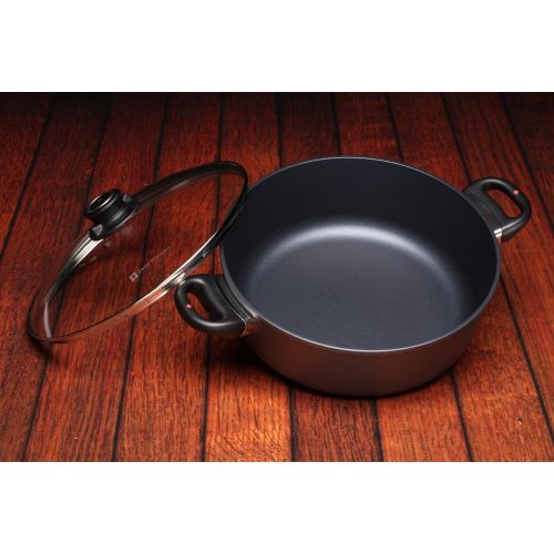  Swiss Diamond Nonstick Braiser, 5.3-Quart