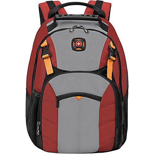  Swiss Gear 40% off SwissGear Sherpa Backpack With 16 Laptop Pocket, Red