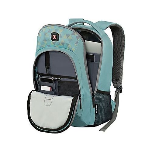  Swiss Gear Wenger SwissGear Mars Light Blue Pattern 16 Laptop Backpack