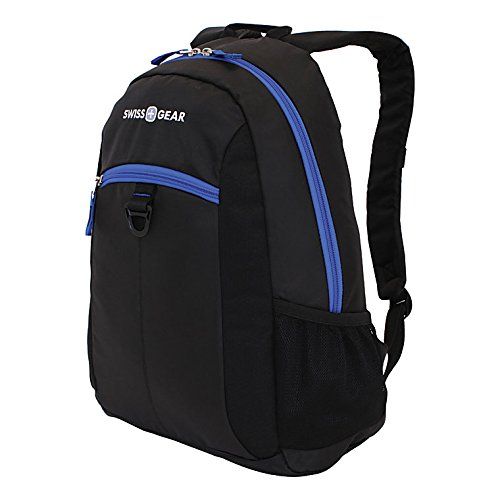  Swiss Gear SwissGear(R) Student Backpack for 15in. Laptops, Black/New Royal
