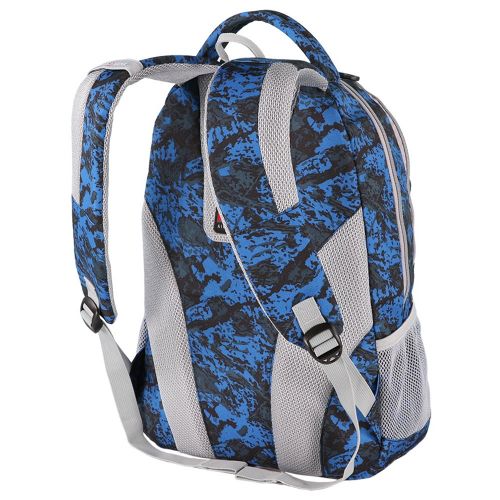  Swiss Gear 18 Multipurpose Backpack (One Size, Blue/Silver/Grey)