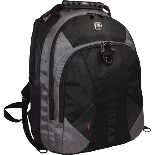  SwissGear Pulsar 16 Padded Laptop Backpack - Black/Gray