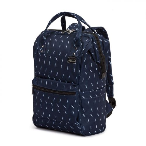  Swiss Gear 16 Laptop Backpack, Navy Feather Print