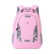 Swiss Gear SA6907 Laptop Computer Tablet Notebook Backpack - for School, Travel, Carry On Luggage, Women, Men, Student, Professional Use - Pink, 19 Inches