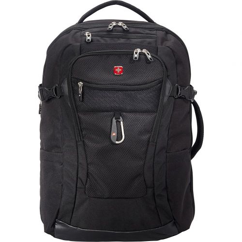  Swiss Gear SwissGear TSA Approved 15 Inch Laptop Backpack Travel Gear 1900 - (Black)