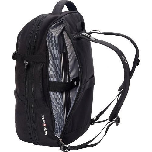  Swiss Gear SwissGear TSA Approved 15 Inch Laptop Backpack Travel Gear 1900 - (Black)