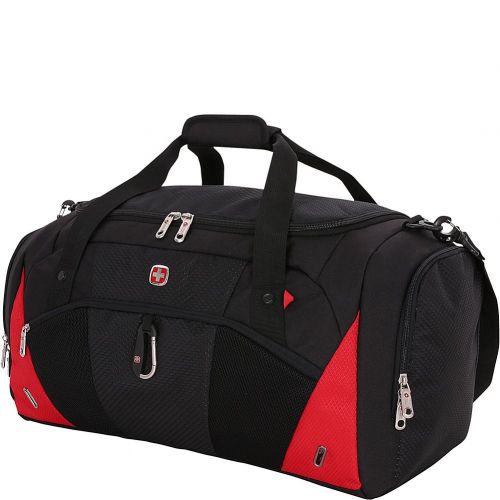  Swiss Gear Swissgear Travel Gear 1900 22 Overnight Duffel Bag - (Black/Red)