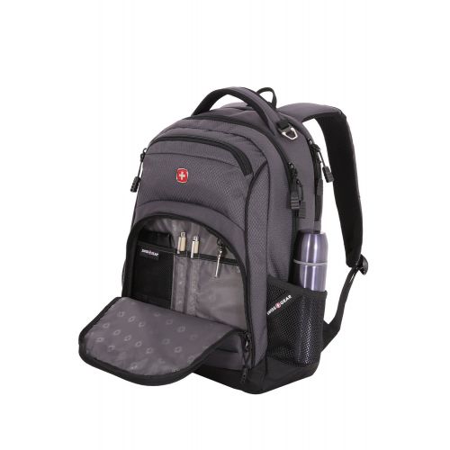  Swiss Gear SwissGear Stockton Black 19 Inch Backpack Grey, One Size
