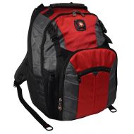 Swiss Gear SwissGear Sherpa 16 Padded Laptop Backpack/School Travel Bag-Red