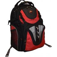 SwissGear Maxxum Double Zipper Backpack With 16 Laptop Pocket, Black/Red