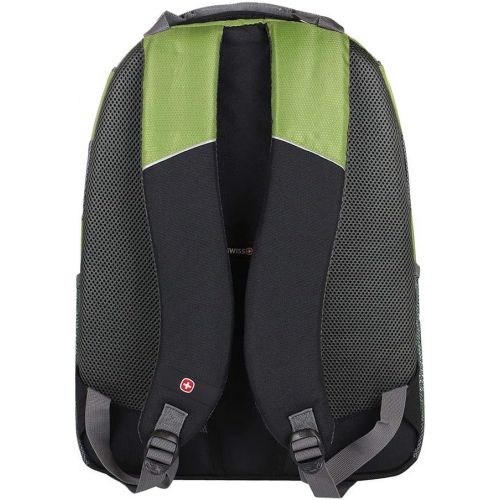  SwissGear Granite 16 Padded Laptop Backpack/School Travel Bag-Green