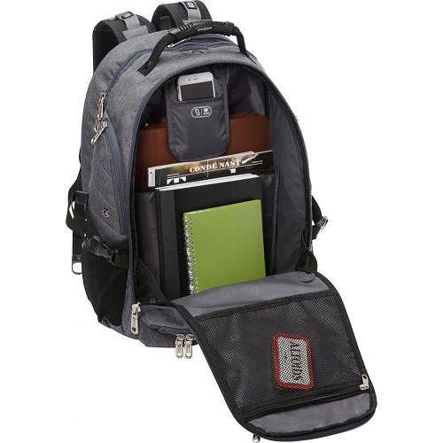  SwissGear Travel Gear 5977 Scansmart TSA Laptop Backpack, Black, Size One Size