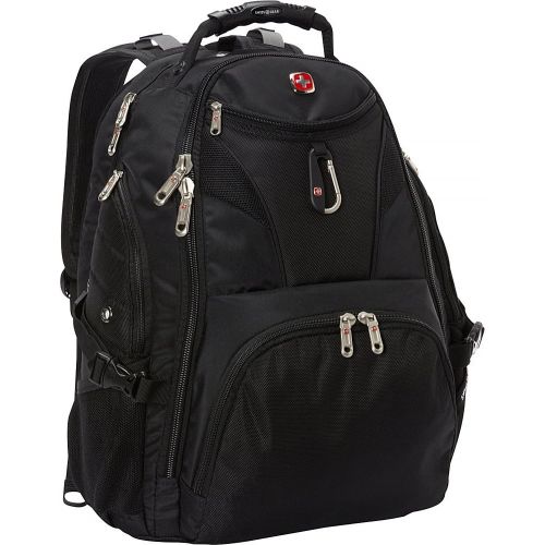  SwissGear Travel Gear 5977 Scansmart TSA Laptop Backpack, Black, Size One Size