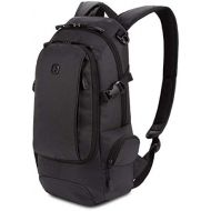 SWISSGEAR Small/Compact Organizer Backpack - Narrow Profile Daypack (Dark Grey)