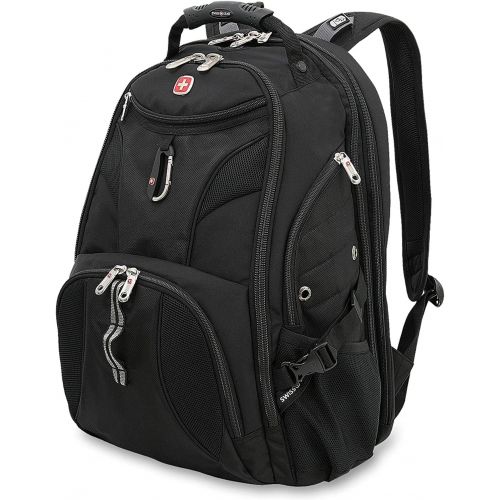  [아마존베스트]SWISSGEAR 1900 ScanSmart Laptop Backpack (Black)