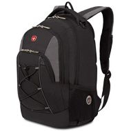 [아마존베스트]SwissGear Bungee Backpack, Black/Grey, One Size