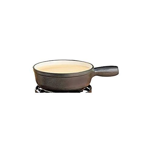  Swissmar Lugano Cheese Fondue, 9-Piece, Black