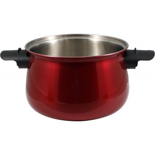  Swissmar 10 Piece Electric Fondue Set (Red)