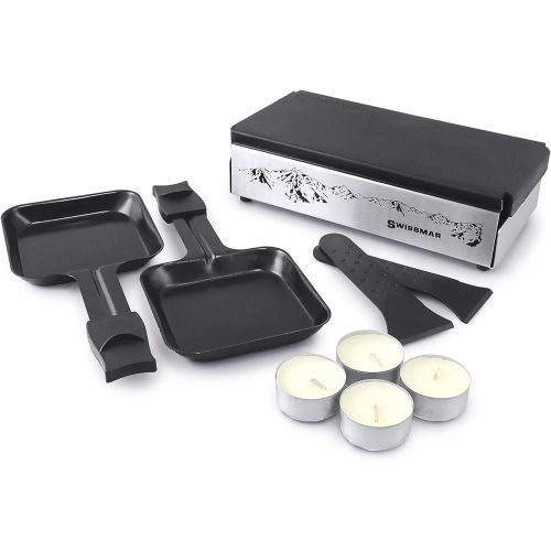  Swissmar Alpine Portable Candlelight Raclette, Stainless Steel