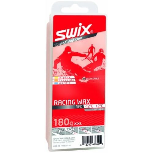  [아마존베스트]Swix Bio Degradable Ski/Snowboard Average Temperature Wax (180g Bar)