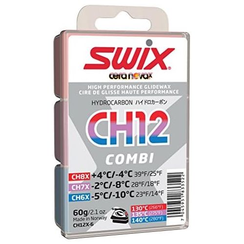  [아마존베스트]Swix CH012X-6 Hydrocarbon Wax - 60g