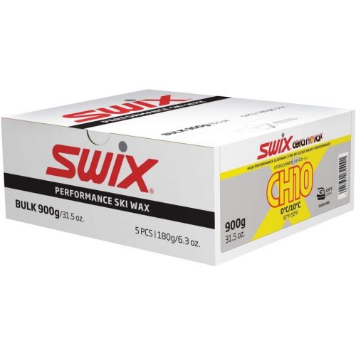  [아마존베스트]Swix Hydrocarbon Wax: CH10X Yellow: 180 grams: Bulk Wax
